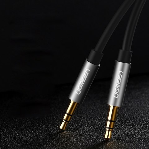 Kabel przewód audio AV119 mini jack 3.5mm 5m - czarny