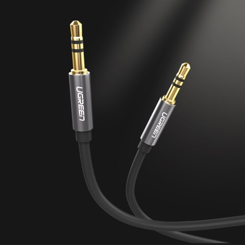Kabel przewód audio AV119 mini jack 3.5mm 5m - czarny
