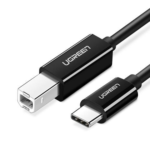 Kabel przewód do drukarki USB-C - USB-B 2m - czarny