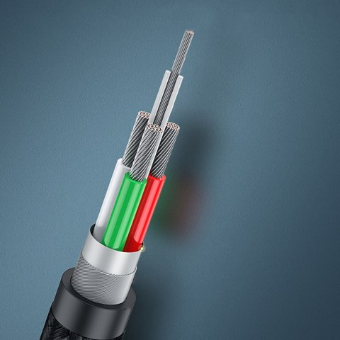 Kabel przewód do drukarki USB-C - USB-B 2m - czarny