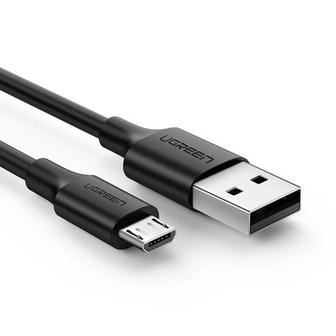 Kabel przewód micro USB - USB-A 25cm - czarny