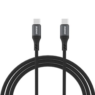 Kabel przewód z oplotem L3CC USB-C - USB-C 60W 2m - czarny