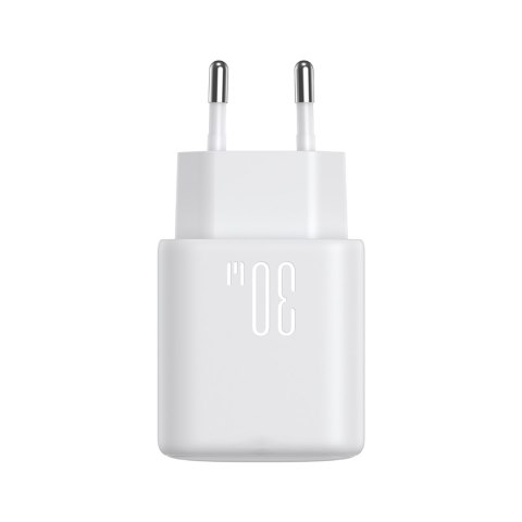 Ładowarka sieciowa USB-C PD 30W QC SFC - biała