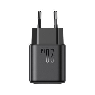Ładowarka sieciowa USB-C PD QC 20W - czarna