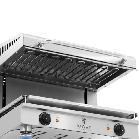 Opiekacz salamanader do zapiekanek pity z regulacją wysokości 60 cm 400 V 5000 W