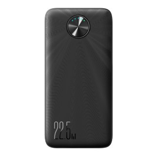 Powerbank 10000mAh USB-C USB-A 22.5W SCP QC PD - czarny
