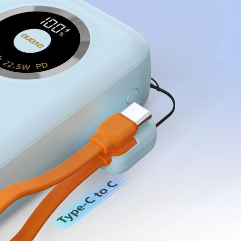 Powerbank K21Pro Mini 20000mAh 22.5W - niebieski