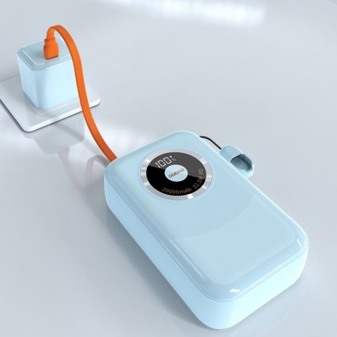 Powerbank K21Pro Mini 20000mAh 22.5W - niebieski