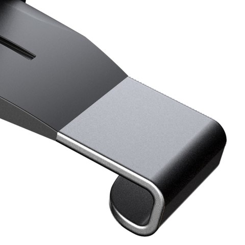 Uchwyt samochodowy magnetyczny na telefon na kratkę nawiewu - czarny