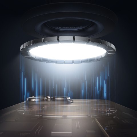 Uchwyt samochodowy magnetyczny na telefon na szybę kokpit - czarny