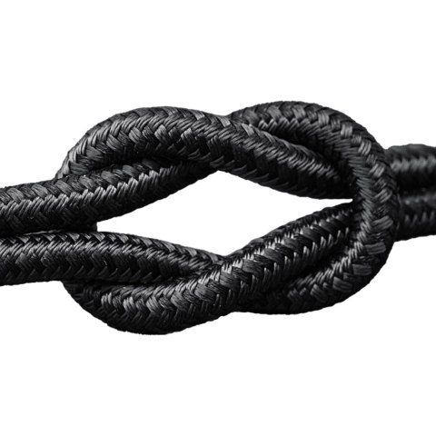 3w1 Kabel przewód 60W USB-A - MicroUSB USB-C iPhone Lightning 1.2m - czarna