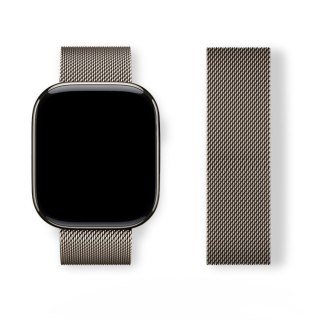 Bransoleta pasek Milanese Loop do Apple Watch 38/40/41 - stare złoto