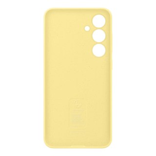 Etui case Samsung Silicone Case do Galaxy S24 FE - żółte