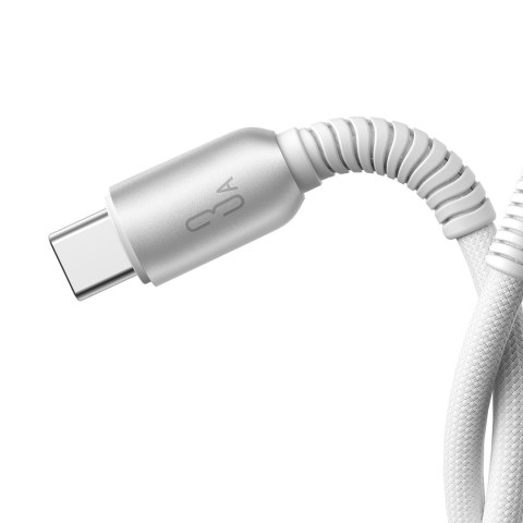 Kabel przewód Cutting-Edge Series 3A USB-A - USB-C 1.2m - szary