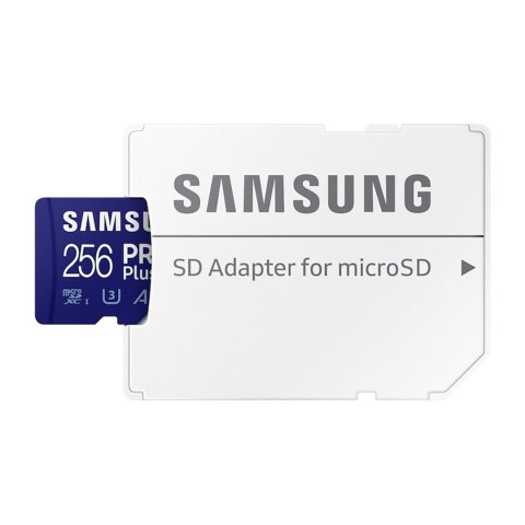 Karta pamięci Samsung MicroSDXC 256Gb PRO Plus z adapterem microSD