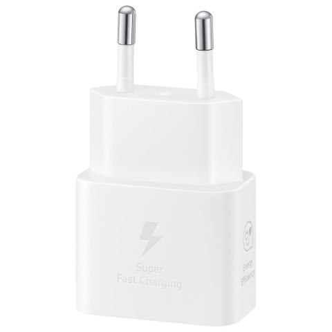 Ładowarka sieciowa Samsung GaN USB-C 25W SFC - biała