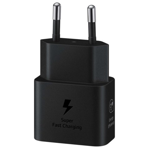 Ładowarka sieciowa Samsung GaN USB-C 25W SFC - czarna