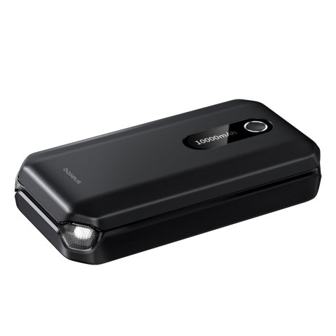 3w1 Urządzenie rozruchowe Car Jump Starter powerbank 10000mAh latarka LED - czarny