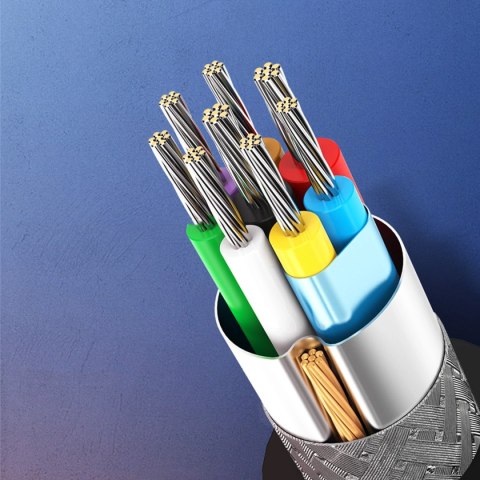 Kabel przewód USB-A 3.0 - micro USB-B 0.5m - czarny