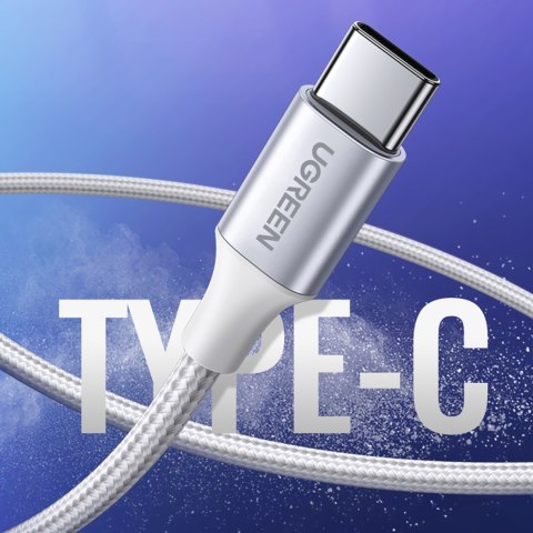 Kabel przewód USB-A - USB-C QC 3.0 3A 3m - biały