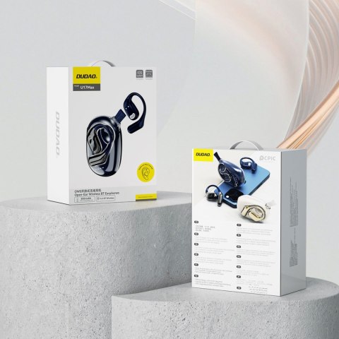 Słuchawka biznesowa Bluetooth 5.3 OWS USB-C - granatowa