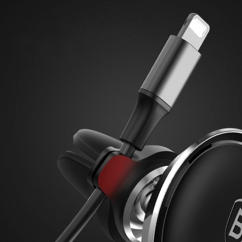 Uchwyt samochodowy magnetyczny na telefon na kratkę nawiewu - czarny