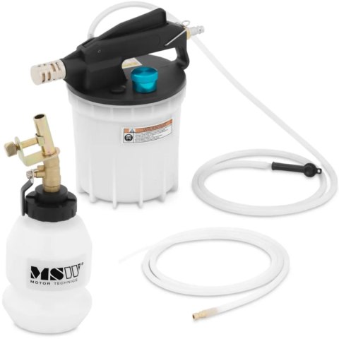 Zestaw do odpowietrzania hamulców ekstraktor oleju pojemnik 2.8-12 bar 2l