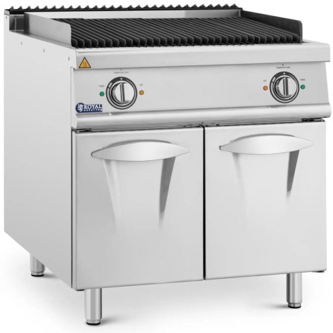 Grill lawowy elektryczny z kamieniami 50-300C 8.1 kW 400 V