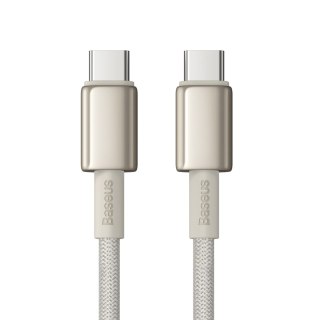 Kabel przewód Tungsten Gold USB-C 100W 2m - złoty