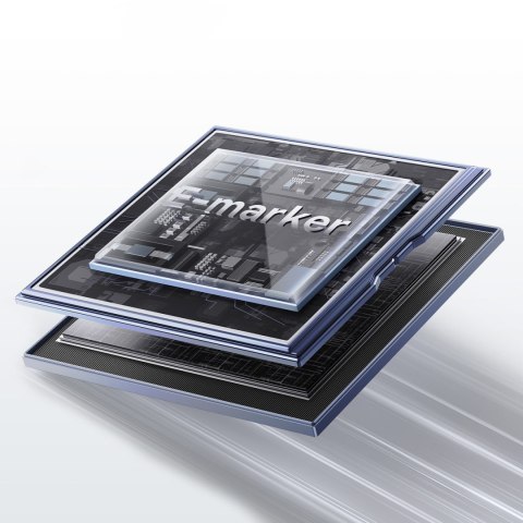 Kabel przewód Tungsten Gold z organizerem magnetycznym USB-C 100W 1m - czarny