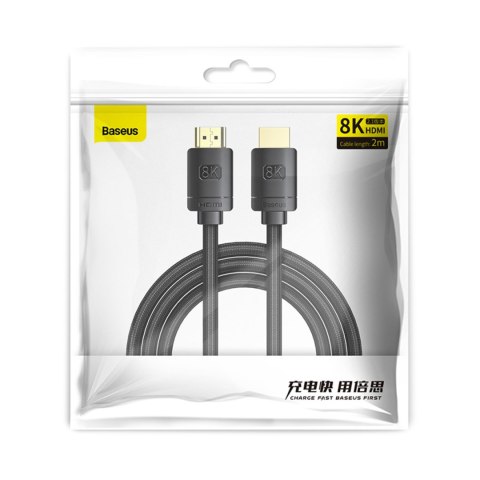 Kabel video HDMI High Definition Series 8K 2m - czarny
