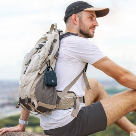 Mały turystyczny głośnik bezprzewodowy Mirtune H1 Bluetooth 8W - niebieski