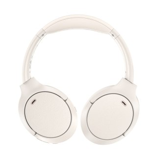 Słuchawki nauszne H6 ANC bezprzewodowe Bluetooth 5.3 IPX4 - białe