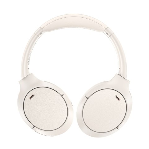 Słuchawki nauszne H6 ANC bezprzewodowe Bluetooth 5.3 IPX4 - białe