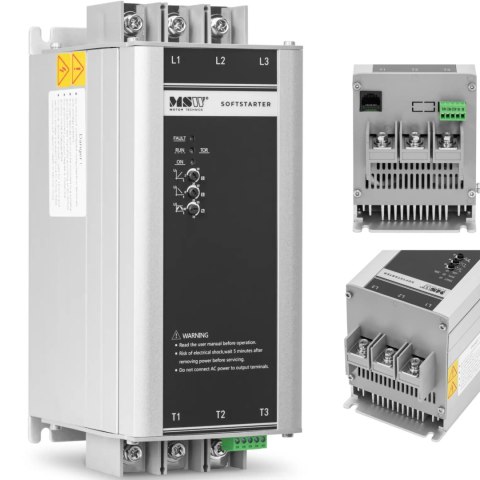 Soft starter do łagodnego rozruchu silników 45 A 22 kW 400 V