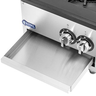 Taboret gazowy przemysłowy 2 palniki 1 pole grzewcze 14 kW