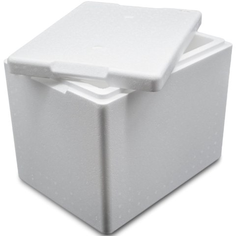 Termobox pudełko termiczne styropianowe z pokrywką atest PZH 395x295x320mm 20L Arpack