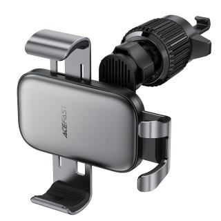 Uchwyt samochodowy na telefon grawitacyjny na kratkę nawiewu - czarny
