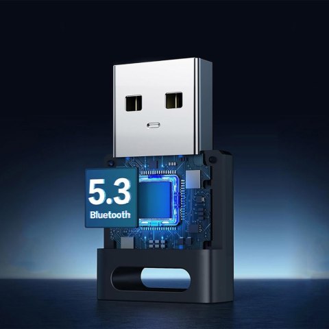 Adapter moduł Bluetooth 5.3 USB-A - czarny
