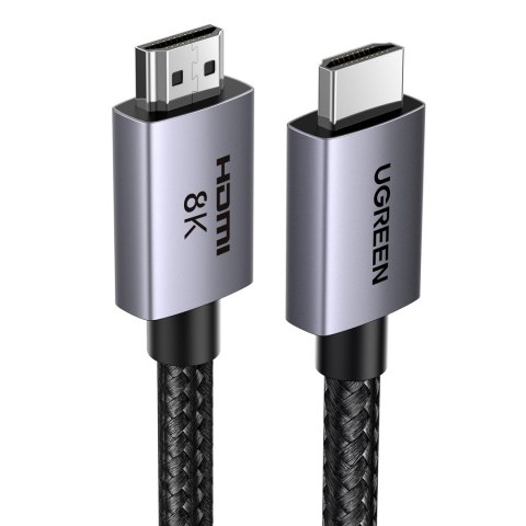 Kabel przewód HDMI 2.1 8K certyfikowany 5 m - szary
