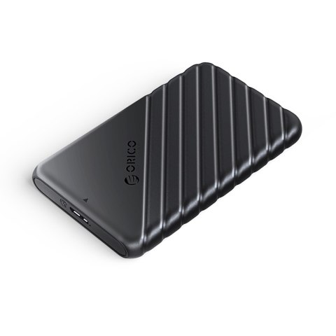 Kieszeń obudowa na dysk 25PW1-U3 2.5'' HDD / SSD USB Micro-B 5Gb/s - czarna