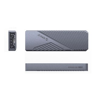 Kieszeń obudowa na dysk CNM2-G20 M.2 NVME USB-C 20Gb/s - szara