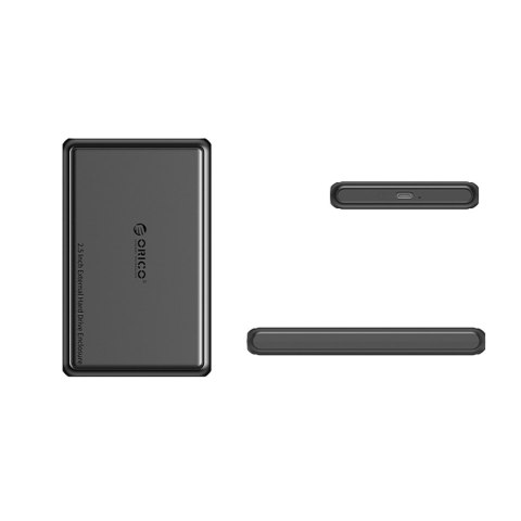 Kieszeń obudowa na dysk DDL25-C3 2.5'' HDD / SSD USB-C 5Gb/s - czarna
