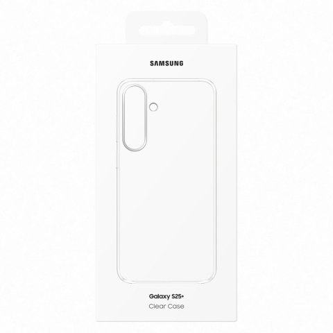 Etui plecki silikonowe Samsung Clear Case do Samsung Galaxy S25+ - przezroczyste