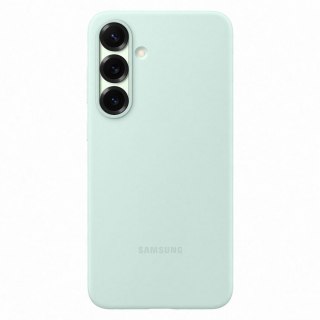 Etui plecki silikonowe Samsung Silicone Case do Samsung Galaxy S25+ - miętowe