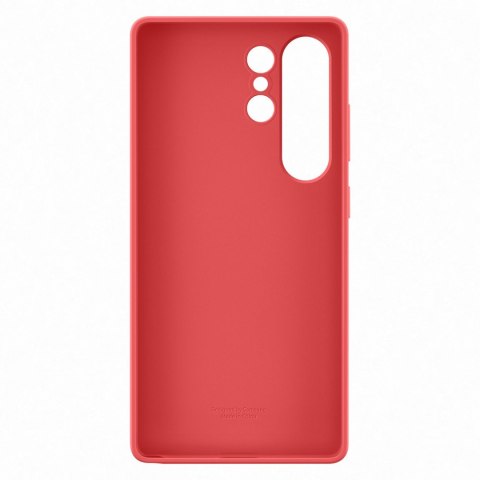 Etui silikonowe Samsung Silicone Case do Samsung Galaxy S25 Ultra - czerwone
