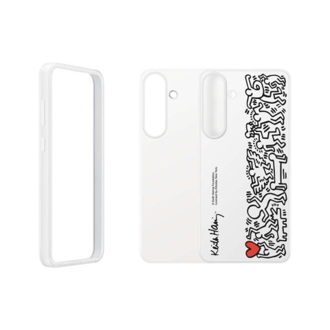 Etui silikonowe plecki Samsung Flipsuit Case do Samsung Galaxy S25 - białe