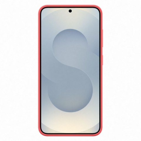 Etui silikonowe plecki Samsung Silicone Case do Samsung Galaxy S25 - czerwone