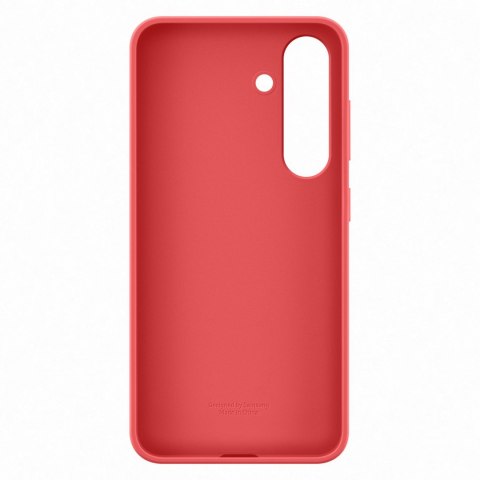 Etui silikonowe plecki Samsung Silicone Case do Samsung Galaxy S25 - czerwone