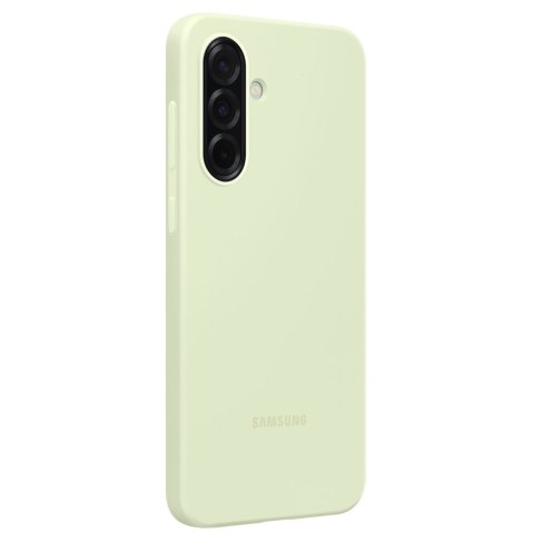 Etui silikonowe pokrowiec Samsung Silicone Case na Samsung Galaxy A36 5G - zielone